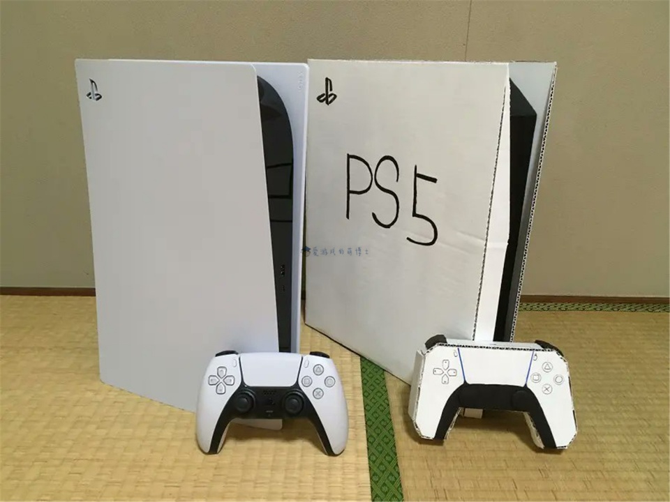 日本玩家自制纸质PS5游戏机用来望梅止渴，如今终于得偿所愿_游戏阁 