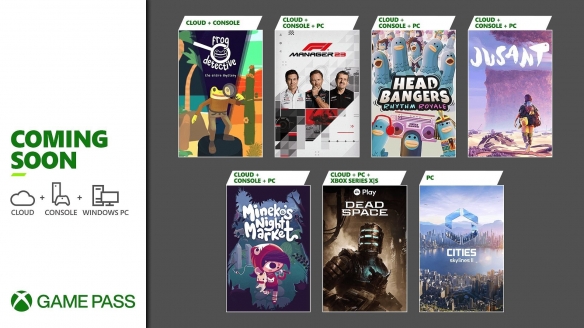 Xbox Game Pass 10月下旬新增游戏公布！